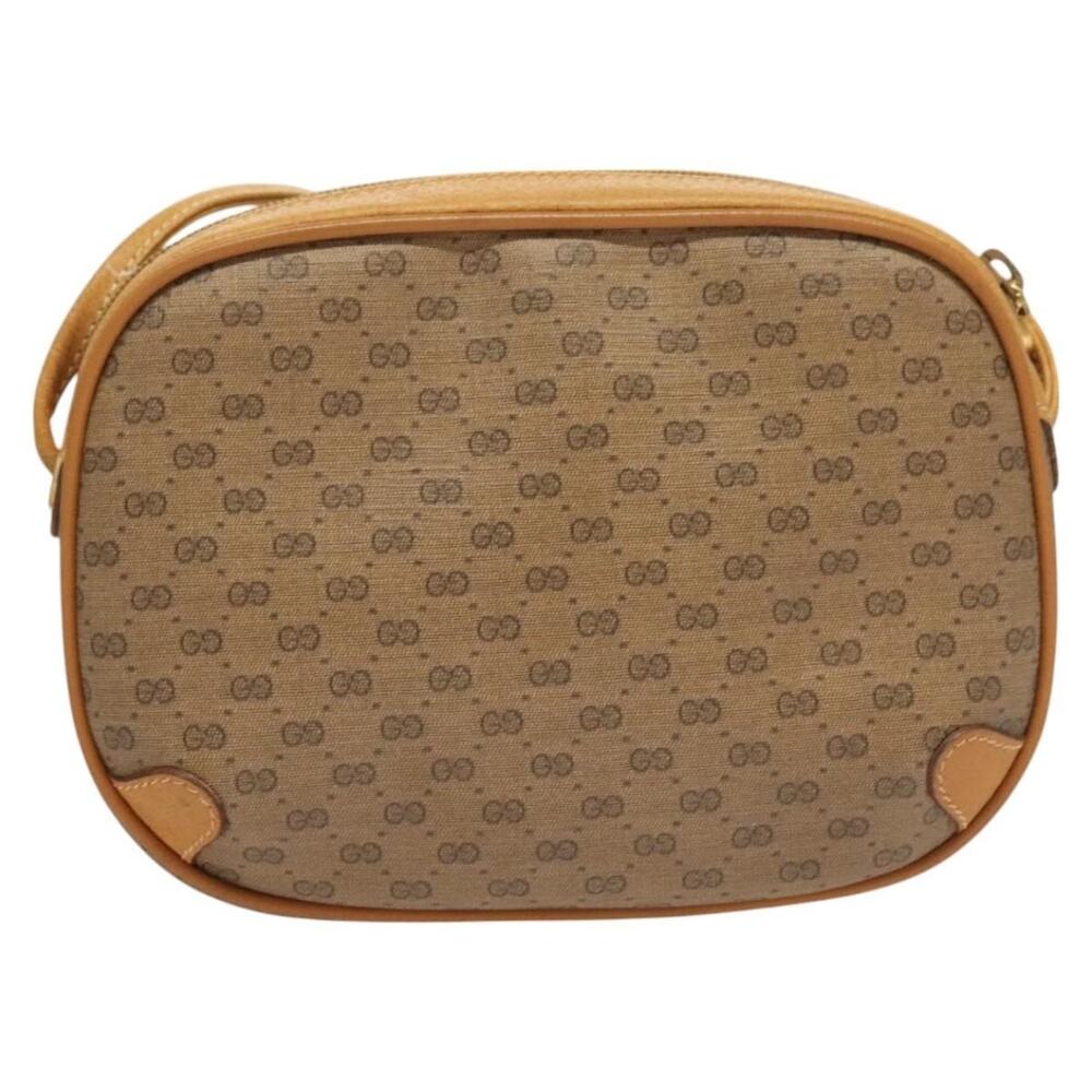 Gucci GG Supreme Web Shoulder Bag Beige